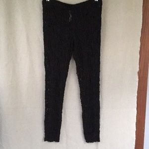 Free People lace leggings